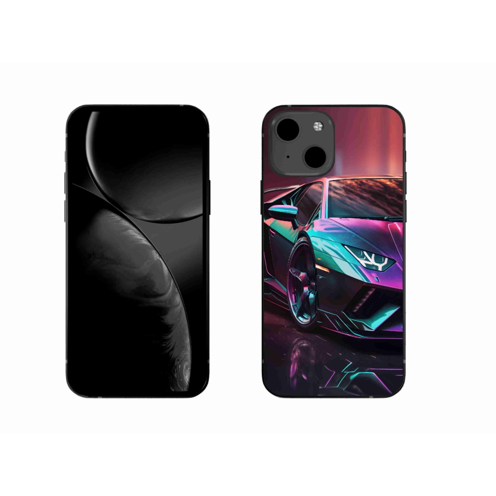 Gelový kryt mmCase na iPhone 13 - auto 8