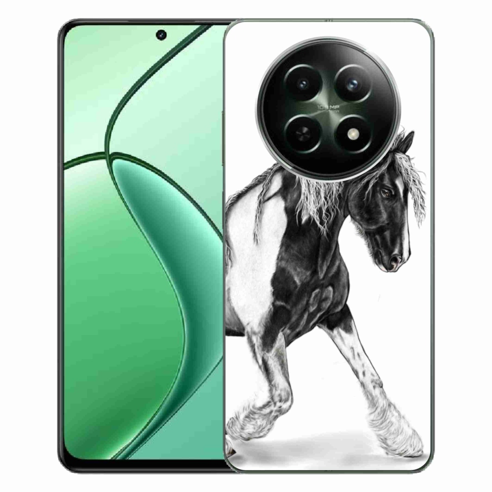 Gelový kryt mmCase na Realme 12 5G/12x 5G - kůň