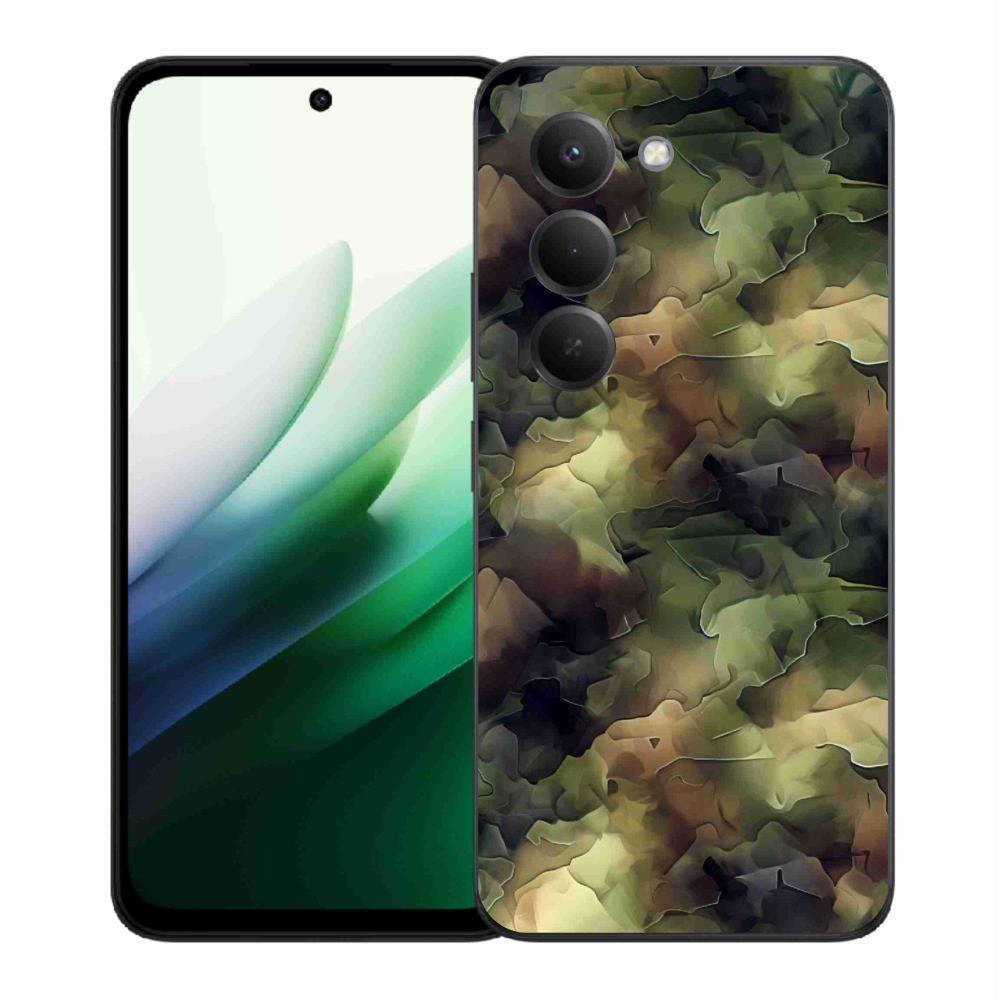 Gelový kryt mmCase na Xiaomi Redmi 15 5G (169mm) - maskáčový vzor 10
