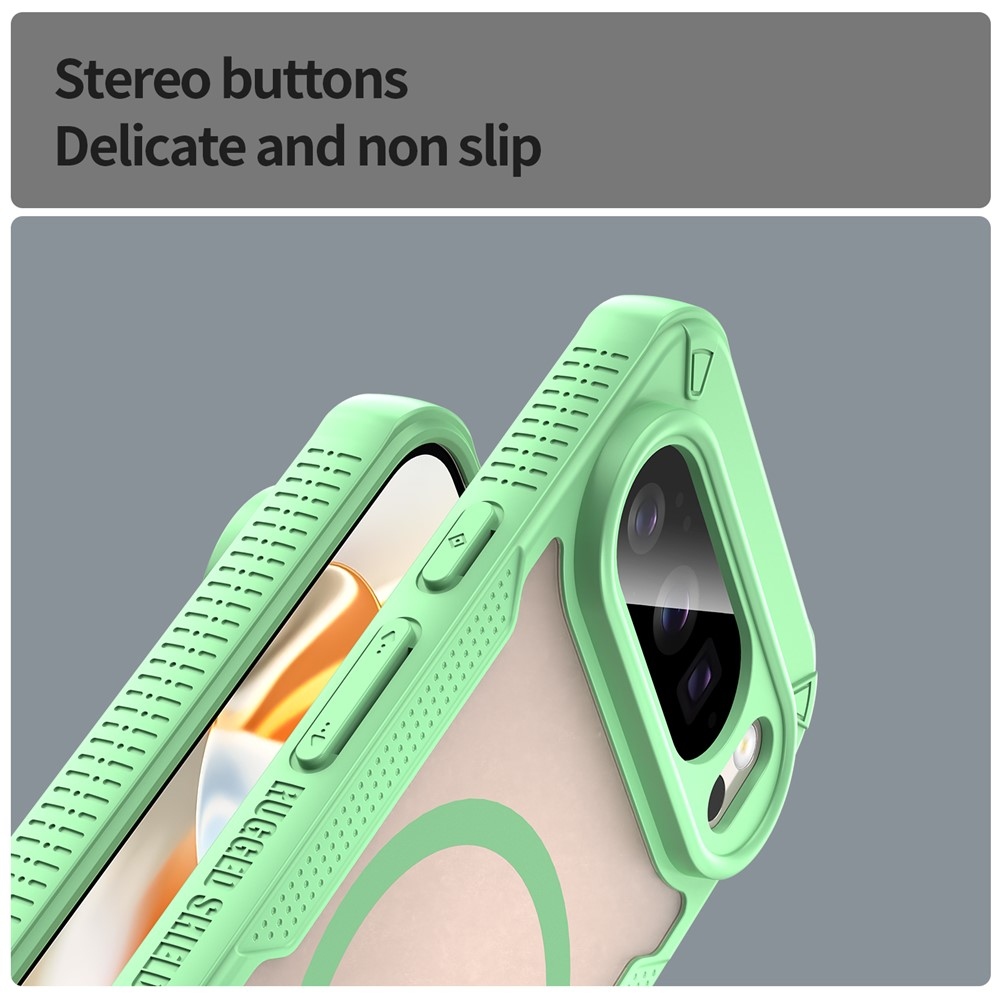 Froste odolný kryt s MagSafe na Google Pixel 10 Pro - zelený