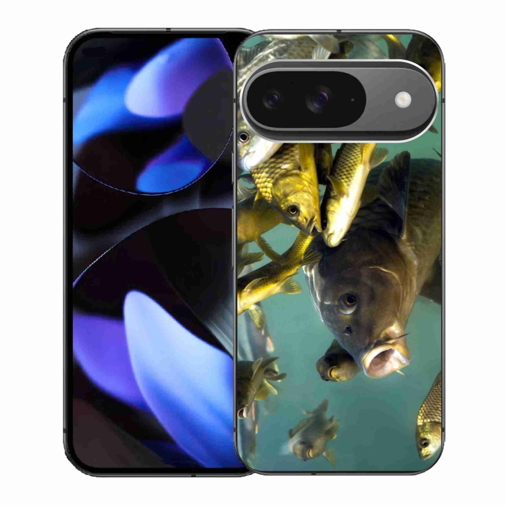 Gelový obal mmCase na Google Pixel 9/9 Pro - hejno ryb