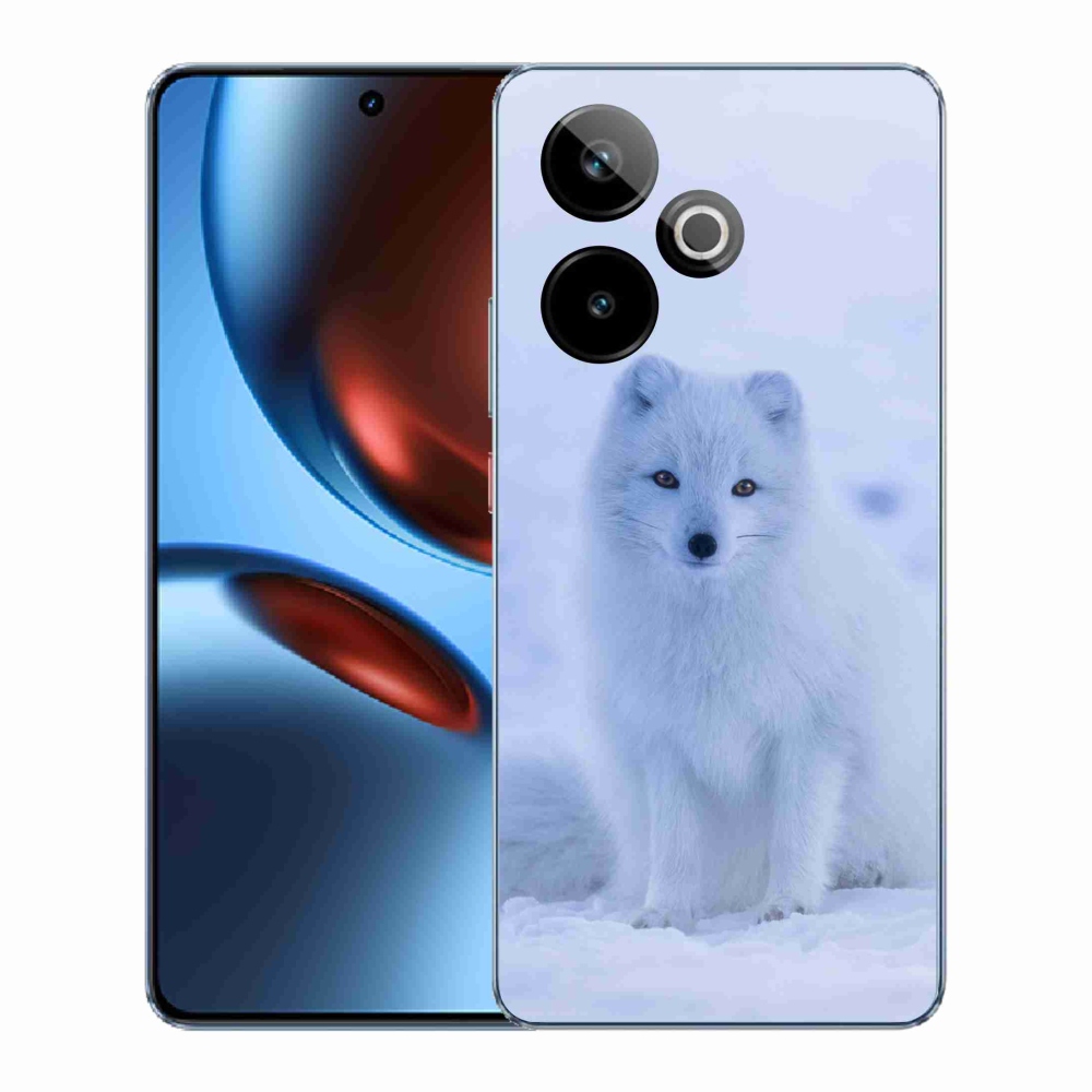 Gelový kryt mmCase na Realme GT 7 5G/GT 7T 5G - polární liška