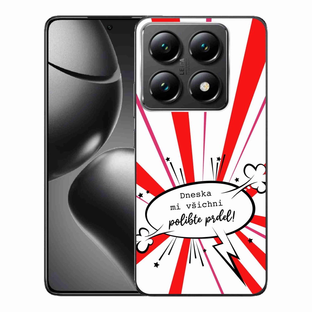 Gelový kryt mmCase na Xiaomi 14T Pro - vtipný text 15 bílé pozadí