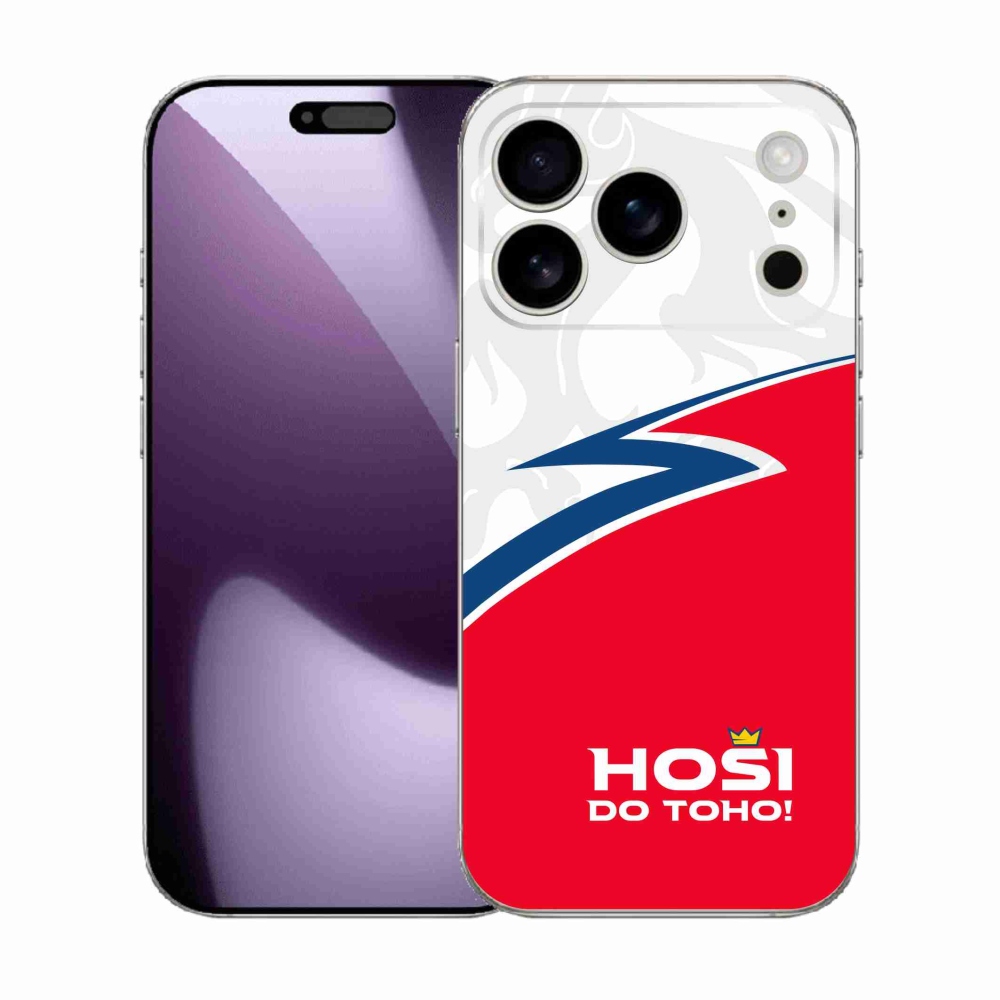 Gelový kryt mmCase na iPhone 17 Pro - hoši do toho 1