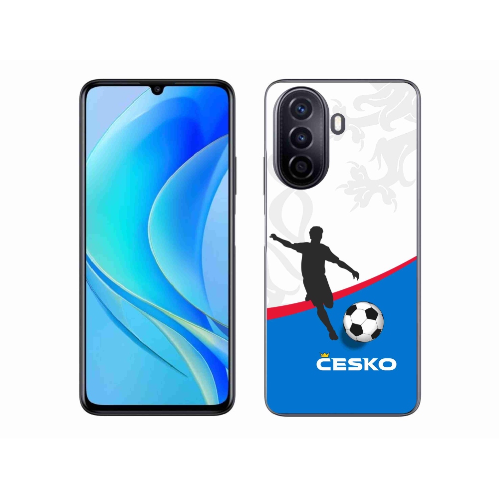 Gelový kryt mmCase na Huawei Nova Y70 - fotbal Česko 1
