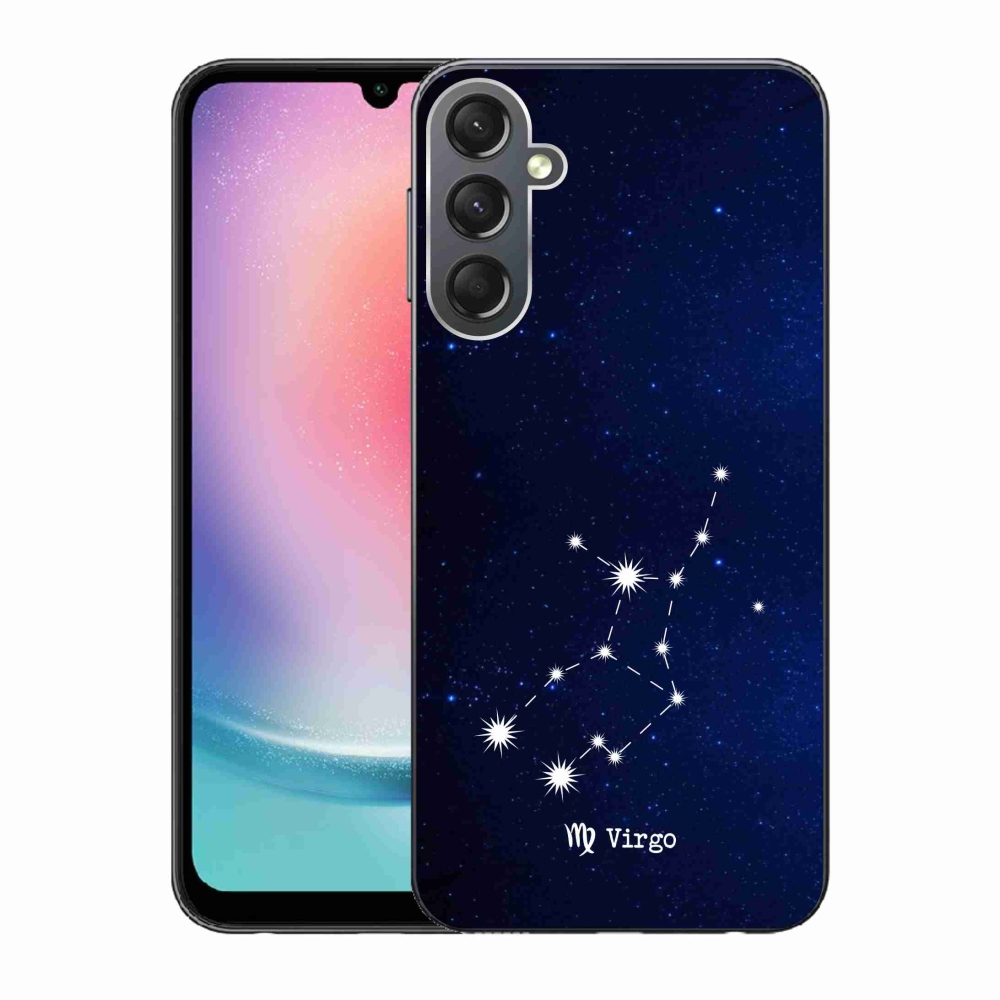 Gelový kryt mmCase na Samsung Galaxy A24 - souhvězdí Panny