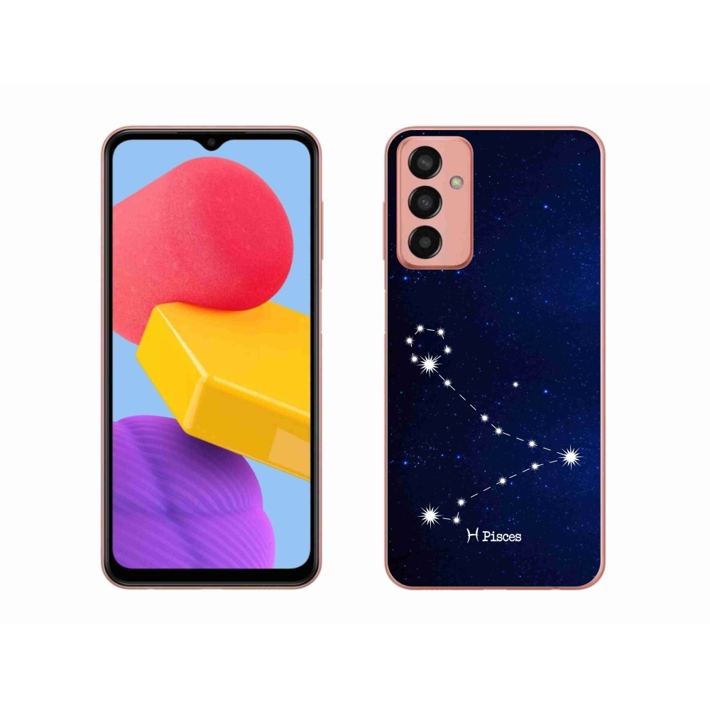 Gelový kryt mmCase na Samsung Galaxy M13 - souhvězdí Ryby