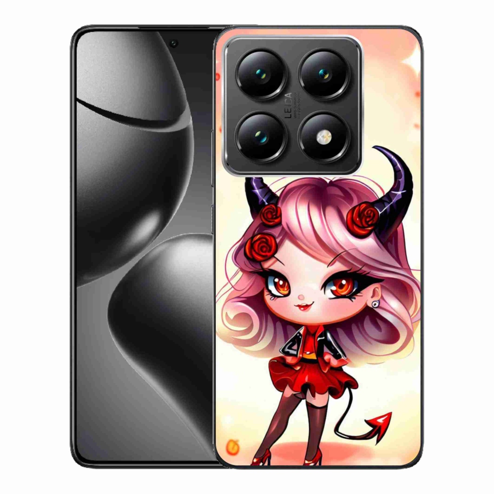 Gelový kryt mmCase na Xiaomi 14T Pro - kreslená čertice