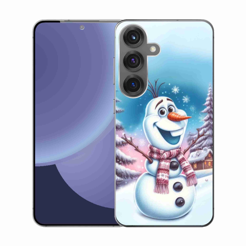 Gelový kryt mmCase na Samsung Galaxy S25 - ledové království