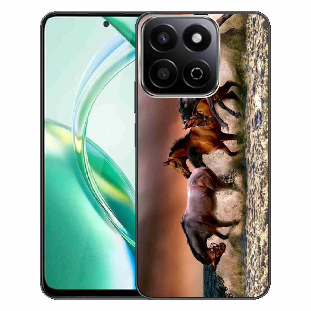 Gelový obal mmCase na Honor 200 Smart 5G - koně 1
