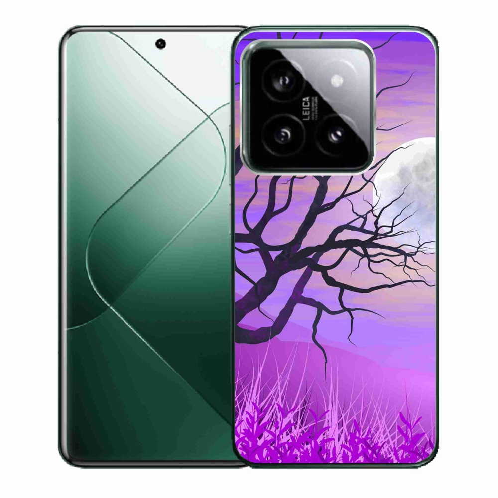 Gelový obal mmCase na Xiaomi 14 - kreslený opadaný strom