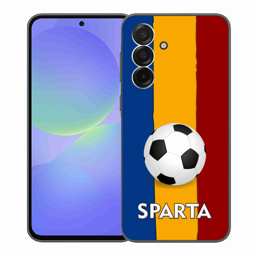 Gelový kryt mmCase na Samsung Galaxy A36 5G - fotbal 1