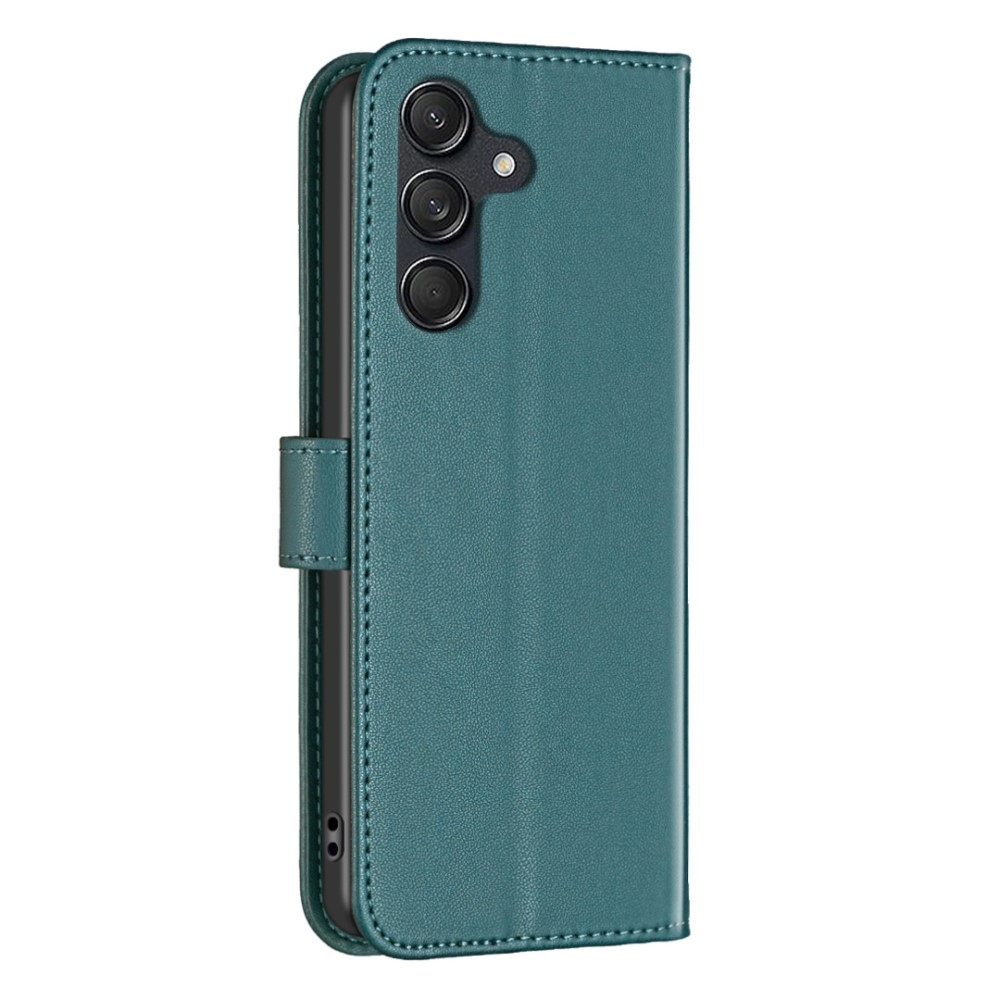 BNF knížkové pouzdro na Samsung Galaxy M55 5G - zelené