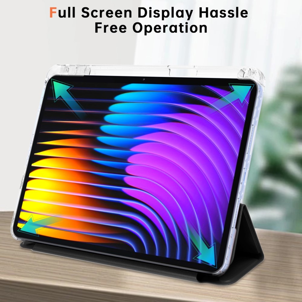 Origami chytré polohovací pouzdro na tablet Xiaomi Pad 7/7 Pro - černé