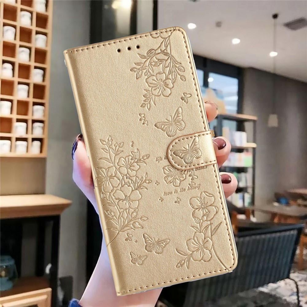 Floralis knížkové pouzdro na Xiaomi 15T Pro - zlaté