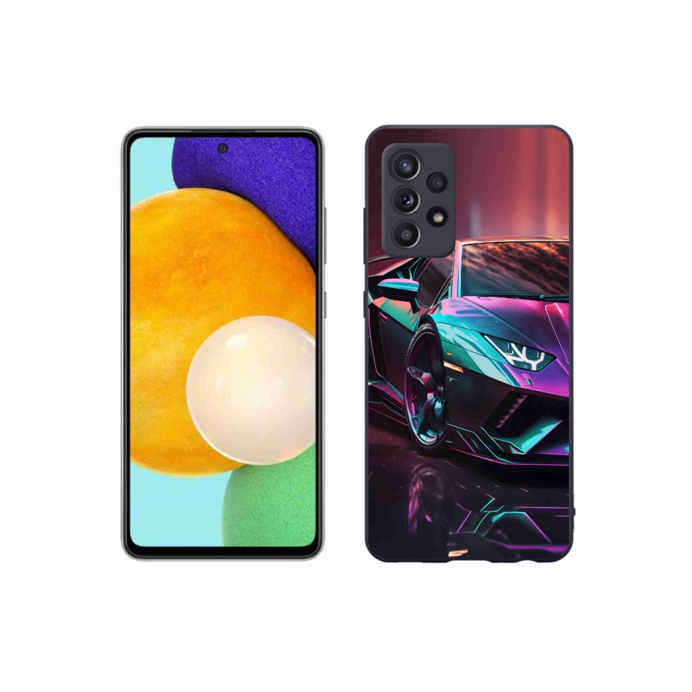 Gelový kryt mmCase na Samsung Galaxy A52/A52 5G - auto 8