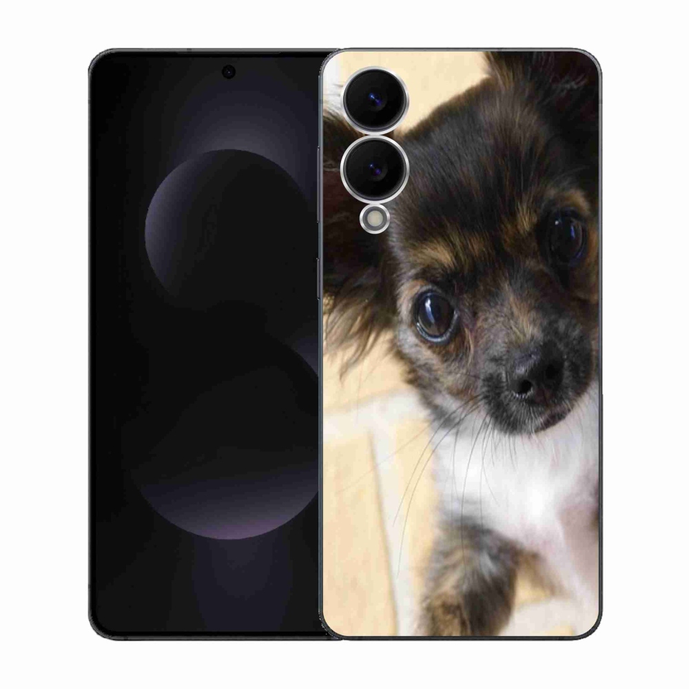 Gelový kryt mmCase na Samsung Galaxy S25 Edge - čivava 2