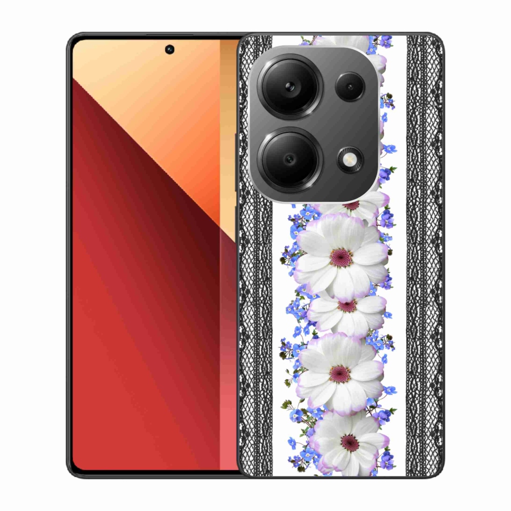 Gelový kryt mmCase na Xiaomi Redmi Note 13 Pro 4G/Poco M6 Pro - květiny 8