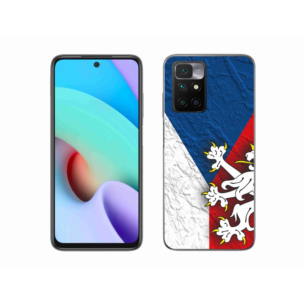 Gelový kryt mmCase na Xiaomi Redmi 10/Redmi 10 (2022) - česká vlajka 1