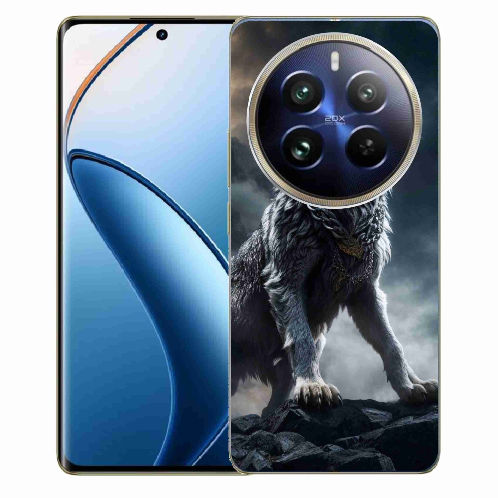 Gelový kryt mmCase na Realme 12 Pro 5G/12 Pro+ 5G - vlk 1