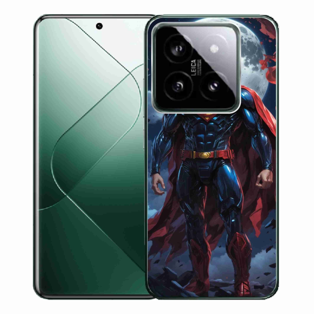 Gelový kryt mmCase na Xiaomi 14 Pro - superman