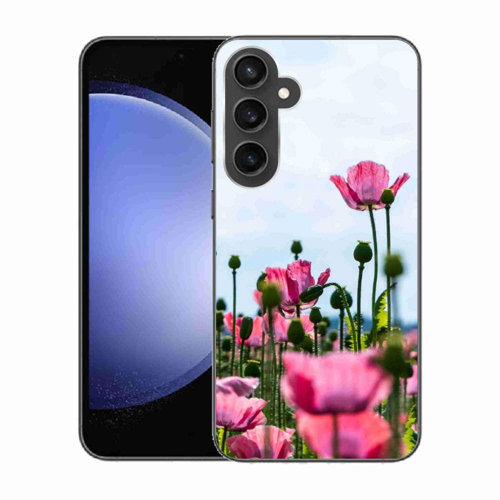 Gelový kryt mmCase na Samsung Galaxy S23 FE - vlčí mák