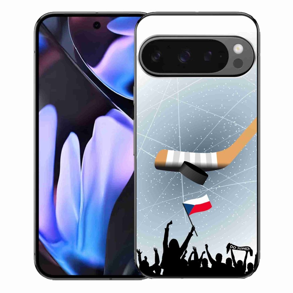 Gelový kryt mmCase na Google Pixel 9 Pro XL - fanoušci hokeje