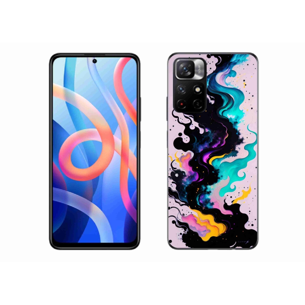 Gelový kryt mmCase na Xiaomi Redmi Note 11S 5G - abstraktní motiv 4