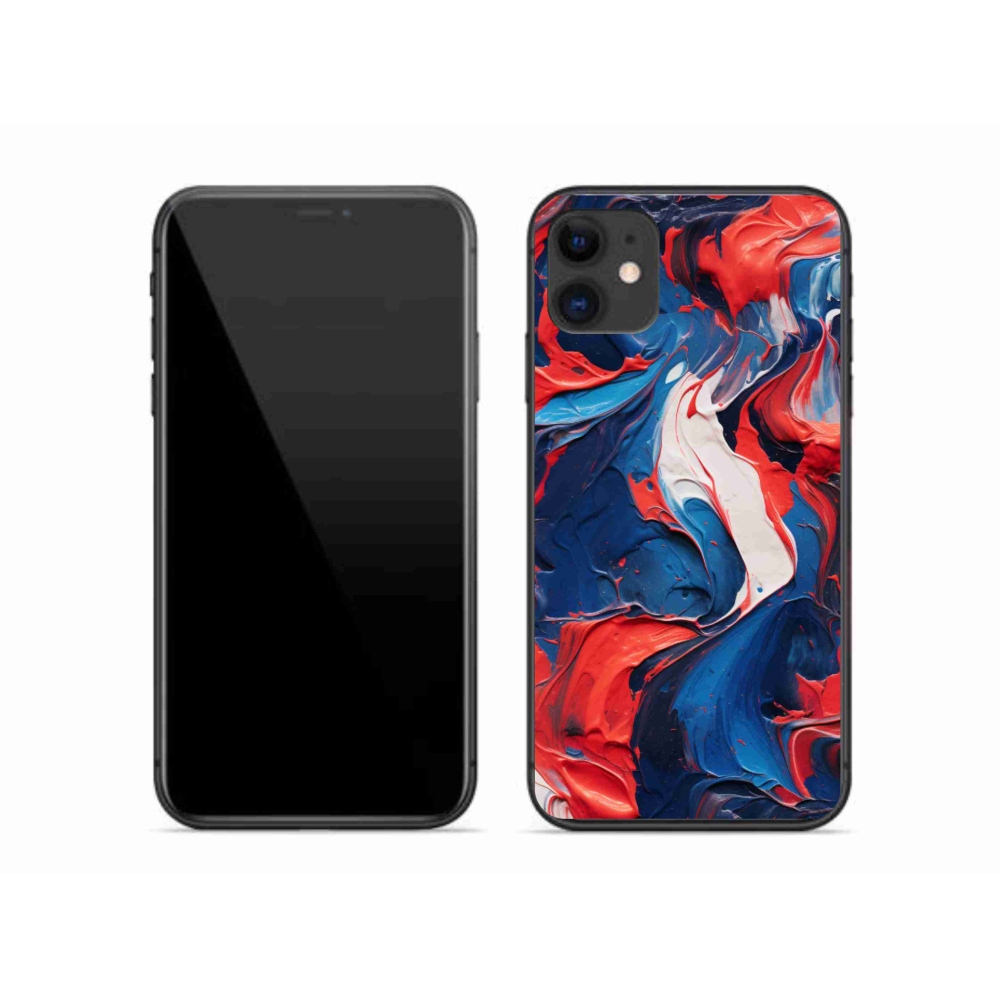 Gelový kryt mmCase na iPhone 11 - abstraktní motiv 7