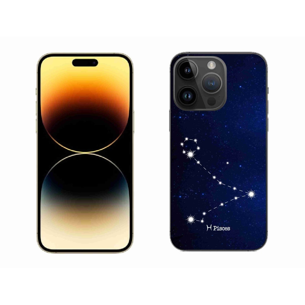 Gelový kryt mmCase na iPhone 14 Pro Max 6.7 - souhvězdí Ryby