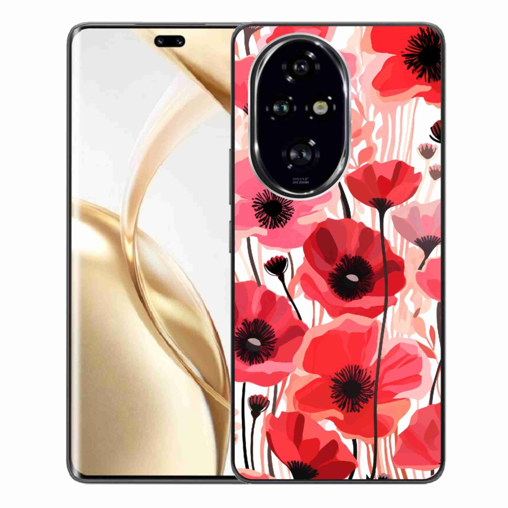 Gelový kryt mmCase na Honor 200 Pro 5G - vlčí mák 1