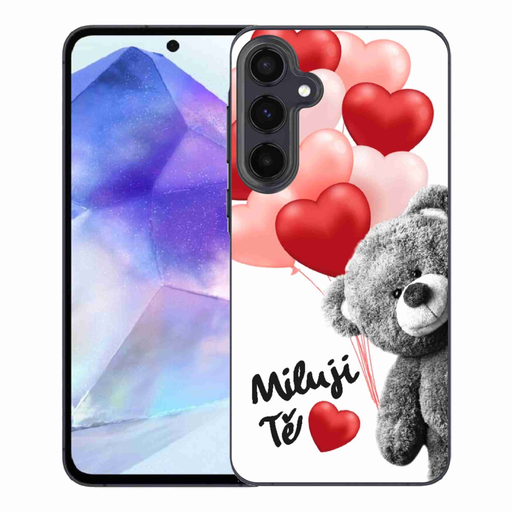 Gelový kryt mmCase na Samsung Galaxy A55 5G - miluji Tě