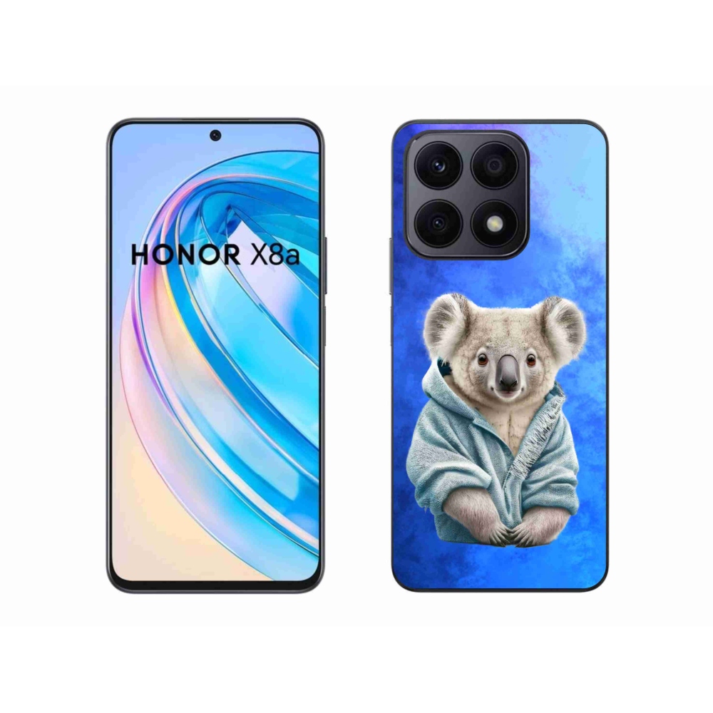Gelový kryt mmCase na Honor X8a - koala ve svetru