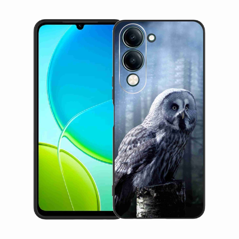 Gelový kryt mmCase na Vivo Y29s 5G - sova