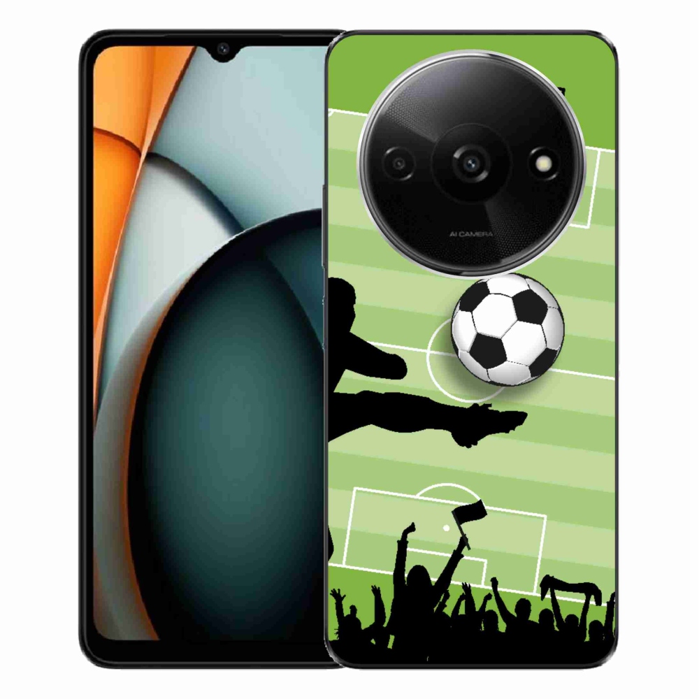 Gelový kryt mmCase na Xiaomi Redmi A3 - fotbal 3