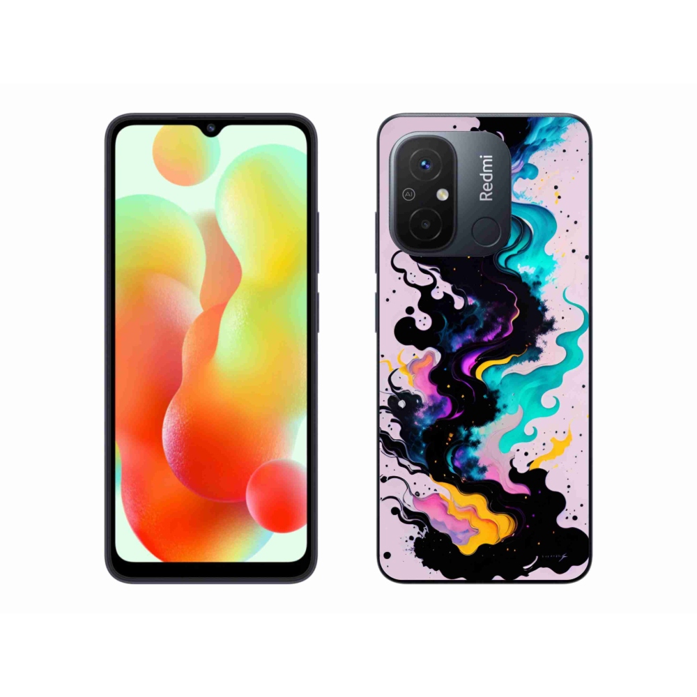 Gelový kryt mmCase na Xiaomi Redmi 12C - abstraktní motiv 4