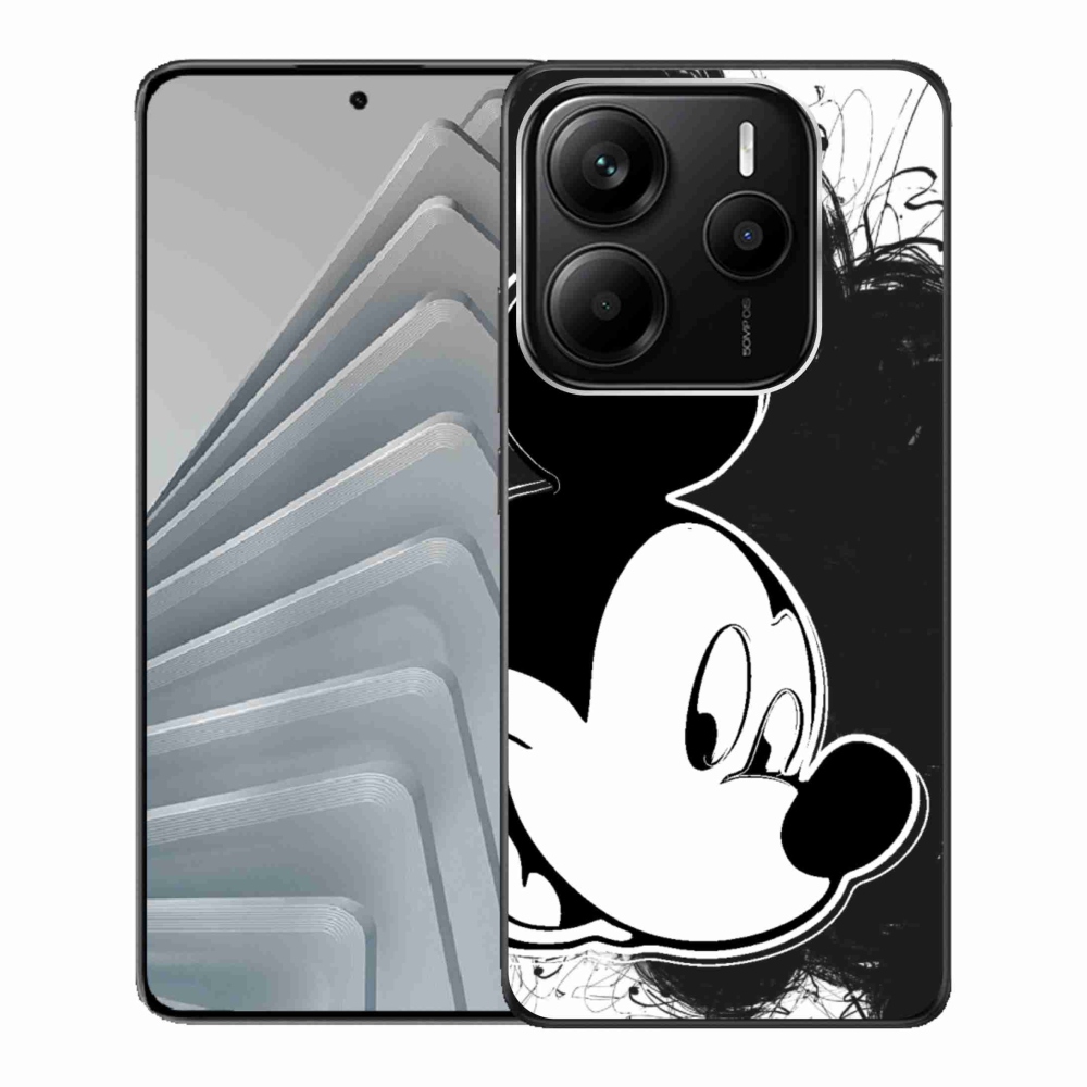 Gelový kryt mmCase na Xiaomi Redmi Note 14 5G - mickey mouse 1