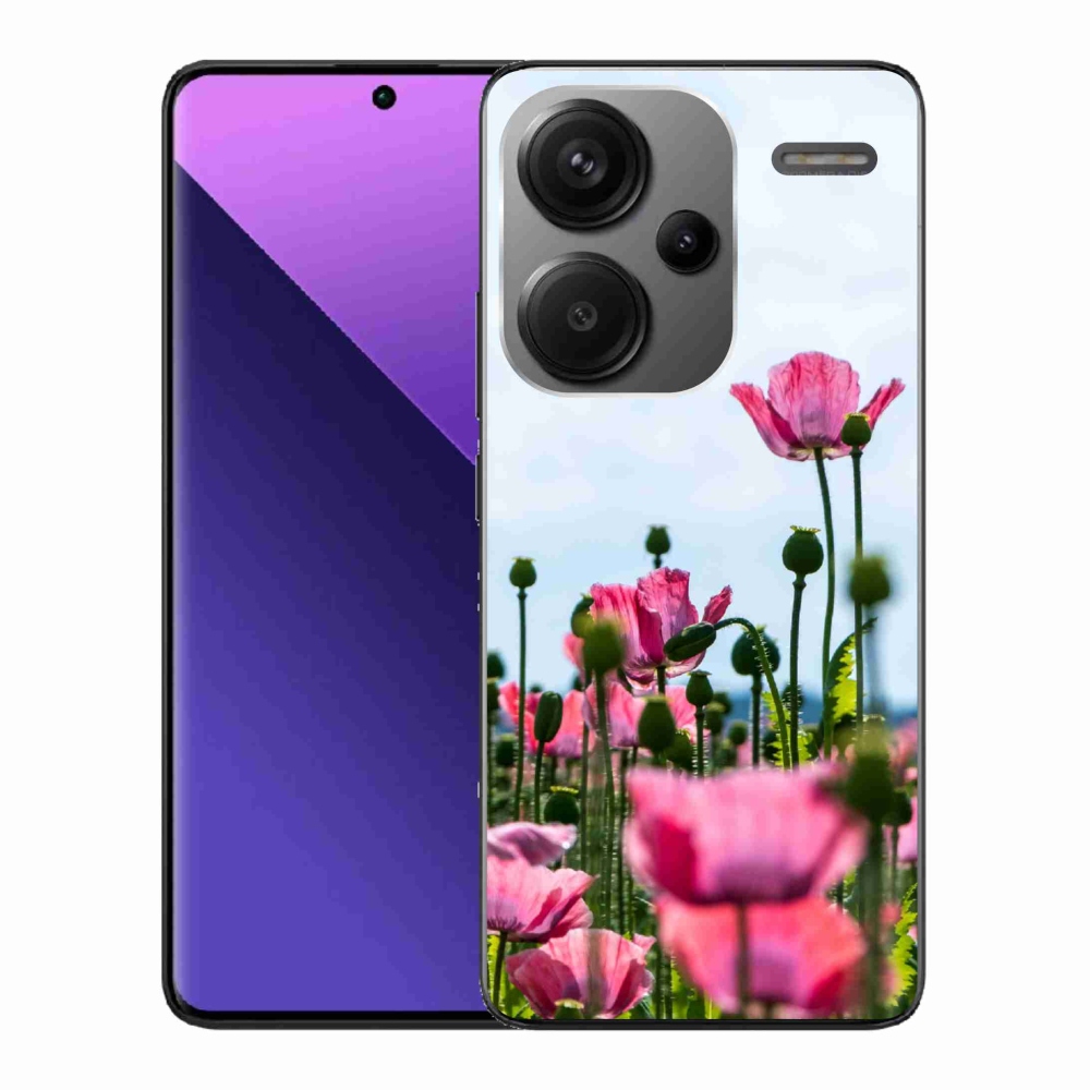 Gelový kryt mmCase na Xiaomi Redmi Note 13 Pro+ 5G - vlčí mák