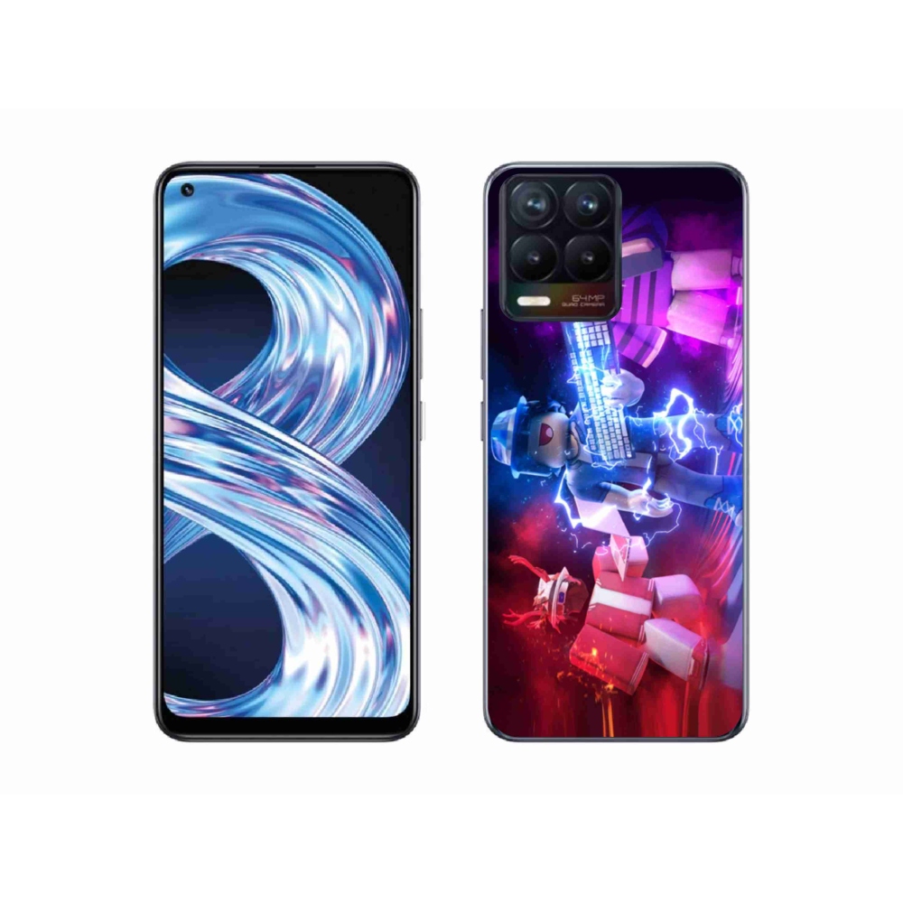 Gelový kryt mmCase na Realme 8 Pro - roblox