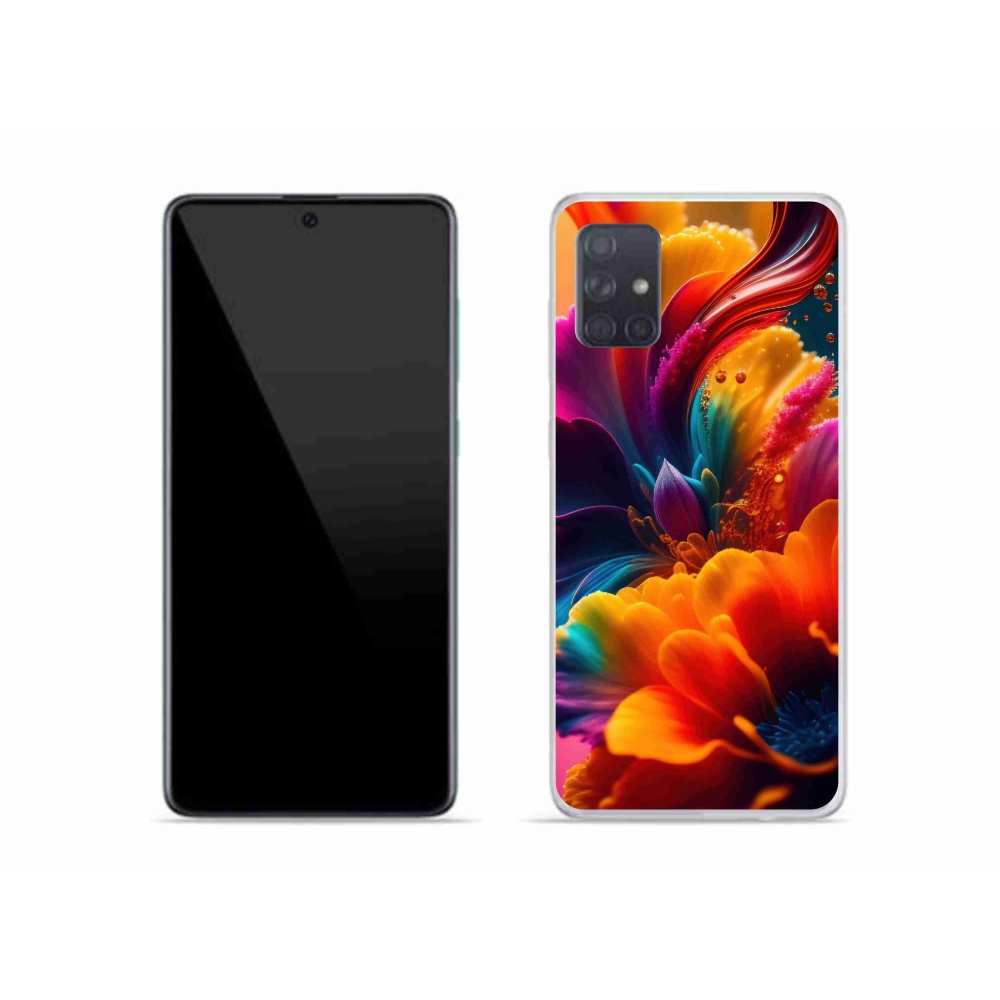 Gelový kryt mmCase na Samsung Galaxy A51 - abstraktní motiv 2