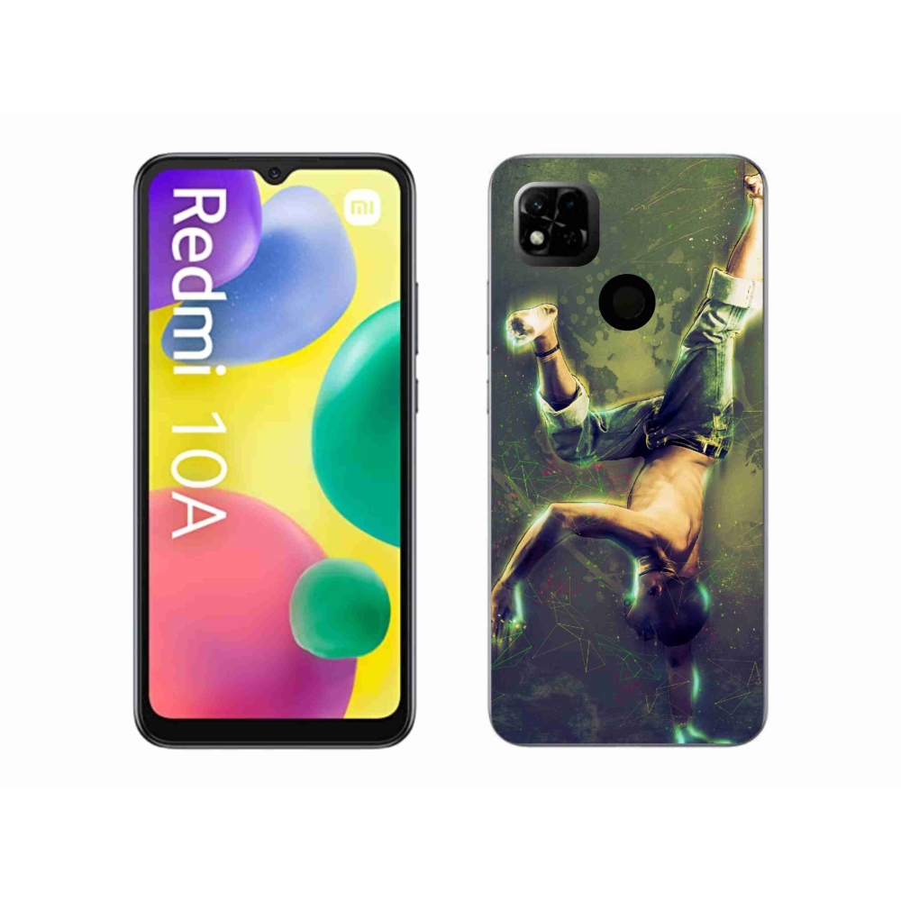 Gelový kryt mmCase na Xiaomi Redmi 10A - breakdance