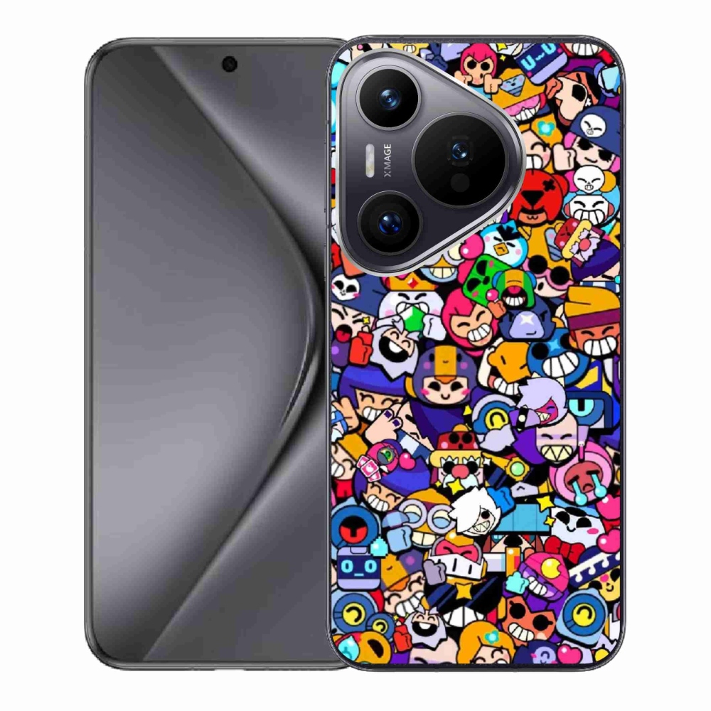 Gelový kryt mmCase na Huawei Pura 70 - brawl stars 2