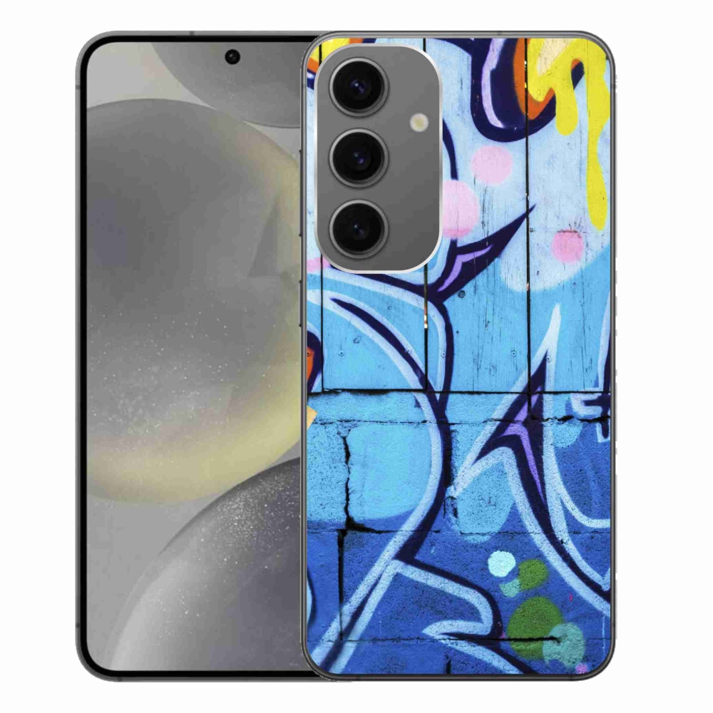 Gelový kryt mmCase na Samsung Galaxy S24+ - graffiti