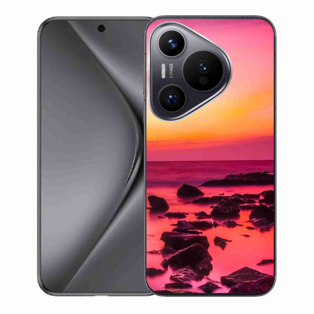 Gelový kryt mmCase na Huawei Pura 70 - moře a záře