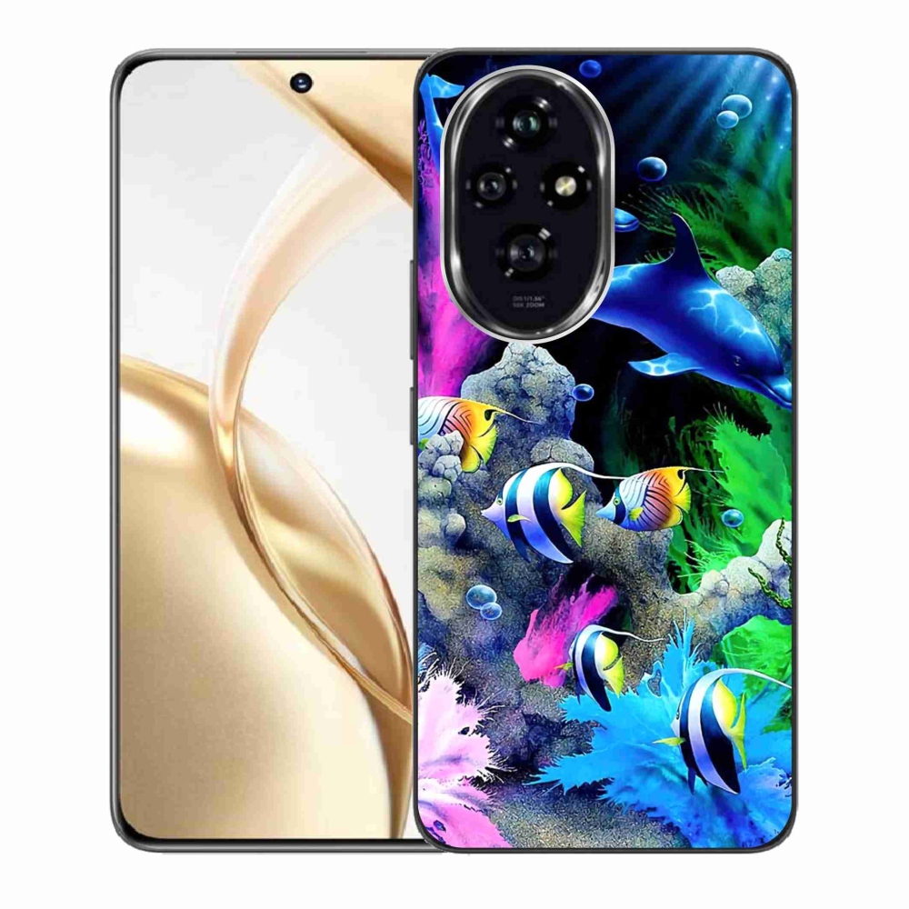 Gelový obal mmCase na Honor 200 5G - mořský svět
