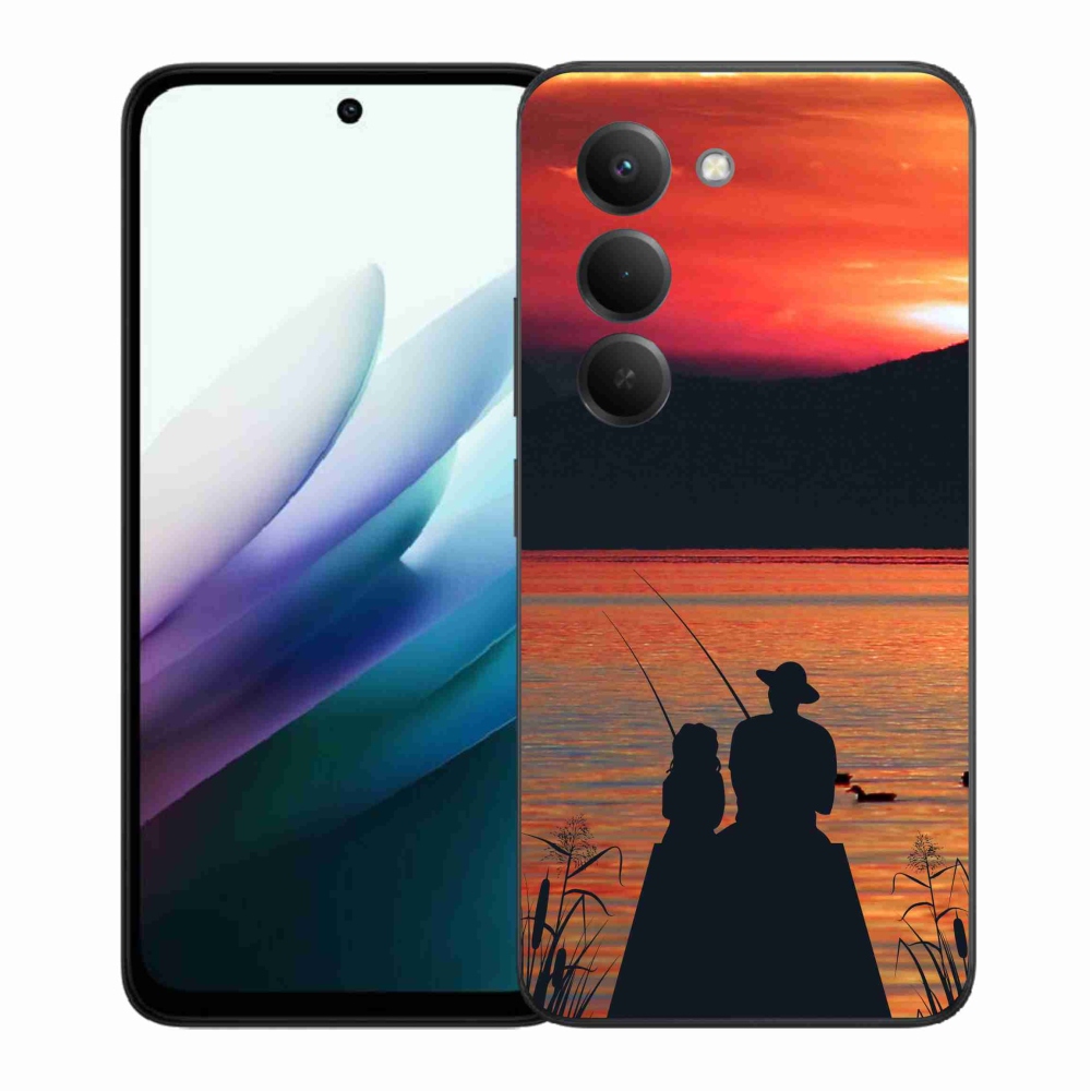 Gelový kryt mmCase na Xiaomi Redmi 15 4G/5G (171mm) - rybaření 3