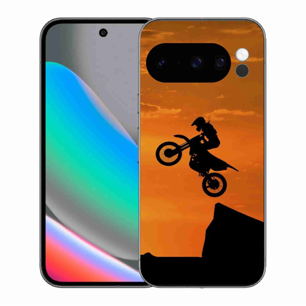 Gelový kryt mmCase na Google Pixel 10 Pro - motocross