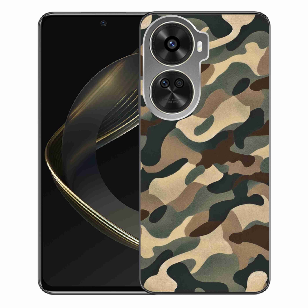 Gelový kryt mmCase na Huawei Nova 12 SE - maskáčový vzor 11