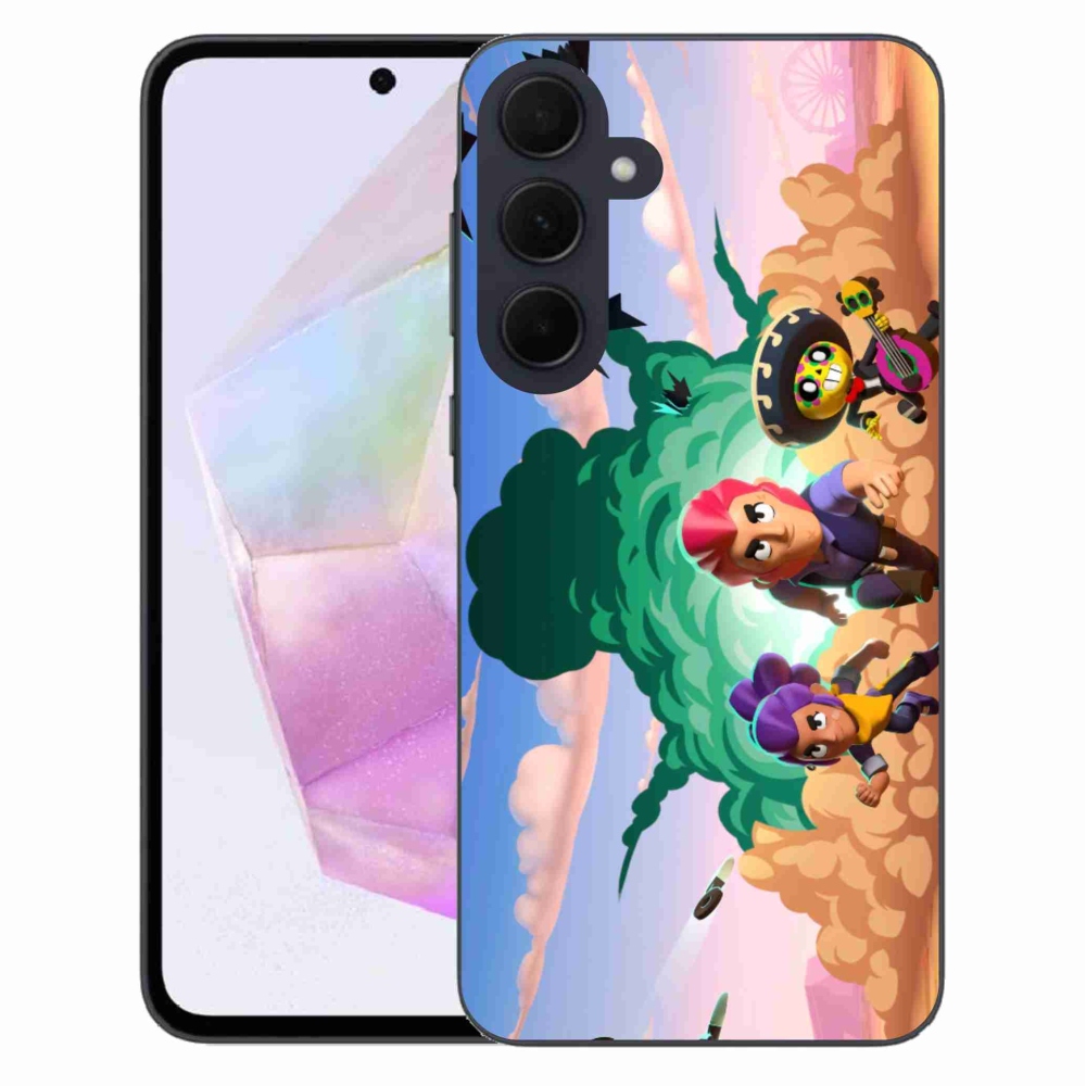 Gelový kryt mmCase na Samsung Galaxy A35 5G - brawl stars