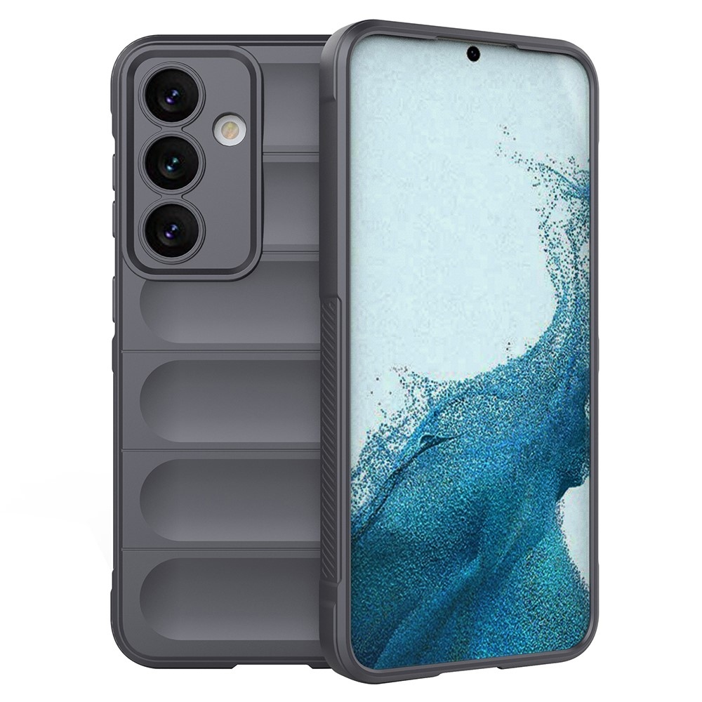 Rugg odolný gelový obal na Samsung Galaxy S24 - tmavěšedý